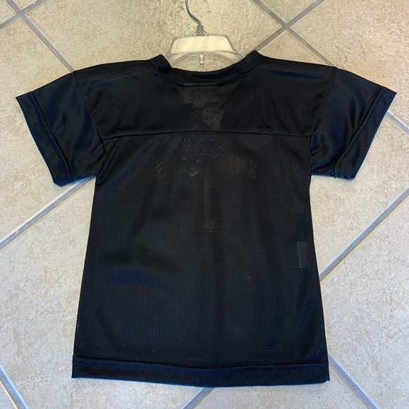 Unisex Kids Black & Gold Trojans #1 Mesh Football Uniform All Sports Jersey NWT - Picture 2 of 2